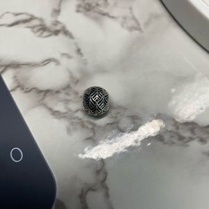 Authentic Pandora Leaf Ball Charm